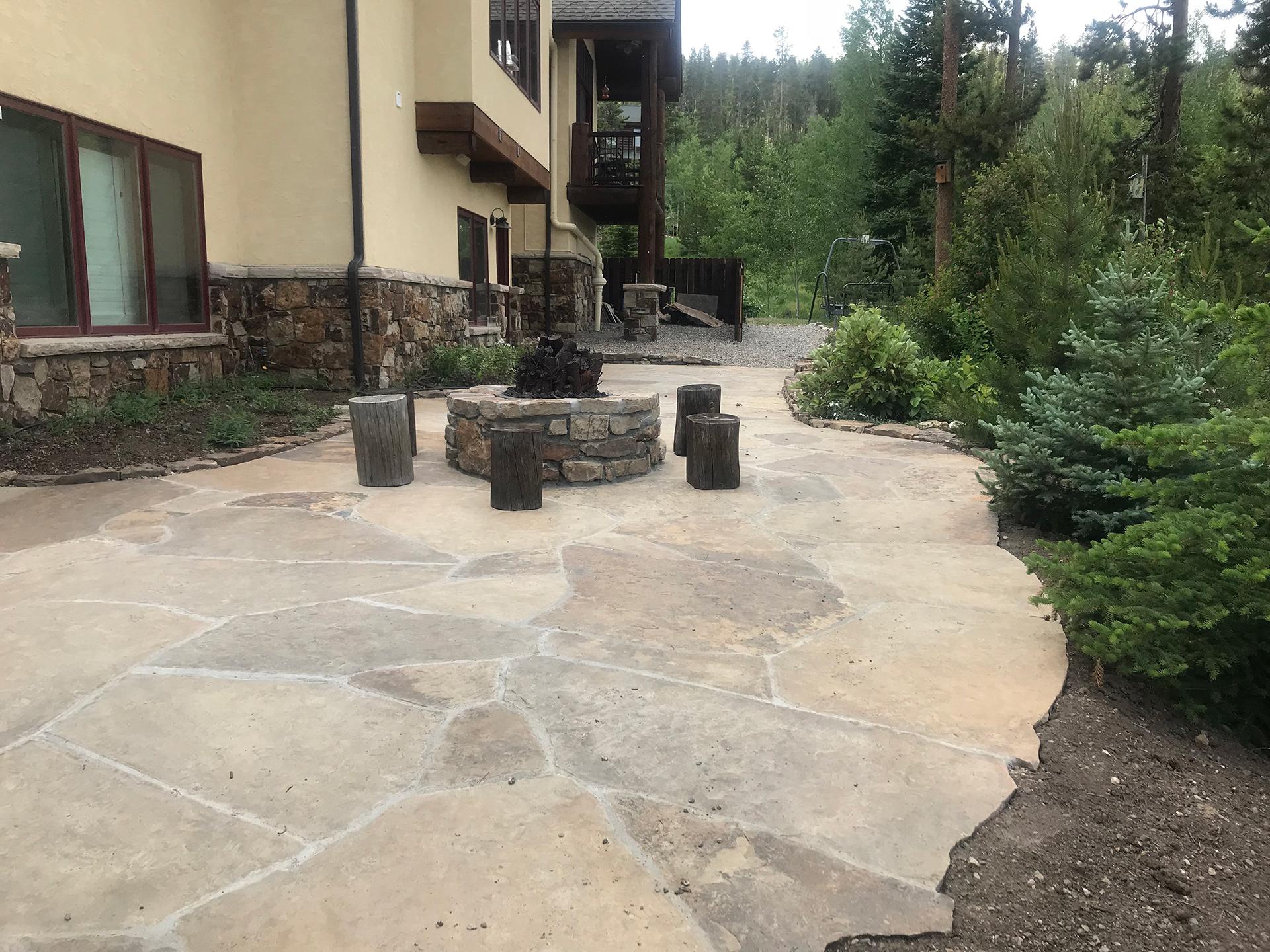 Fire Pits Summit County Colorado Landscaping